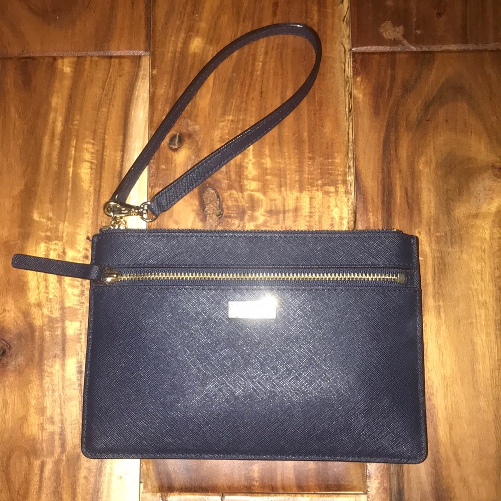kate spade navy wallet